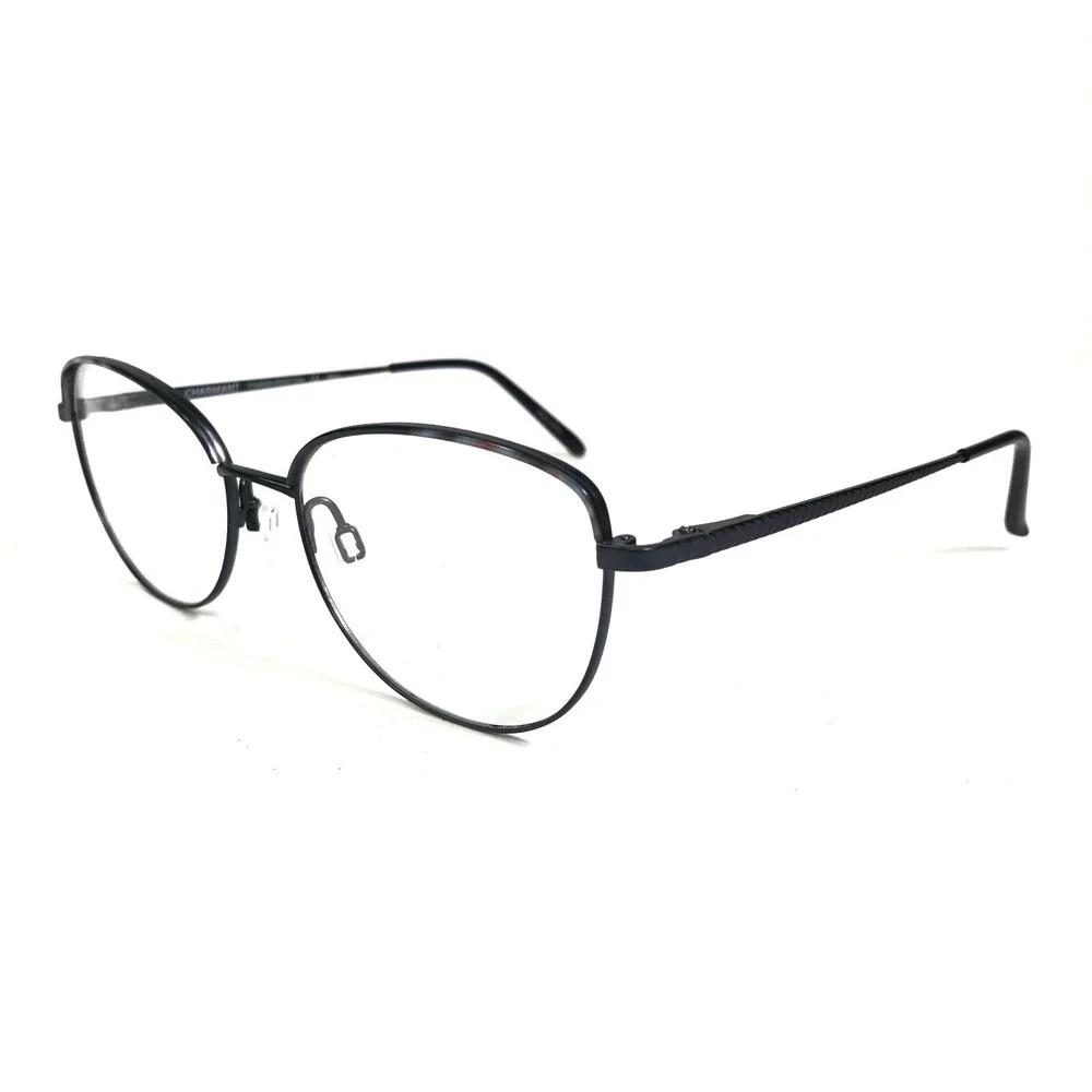 Charmant Eyeglasses Frames CH29207 BL Blue Square Cat Eye Full Rim 52-17-140